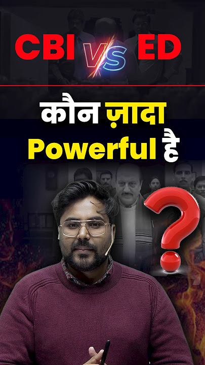 CBI v/s ED🔥कौन ज्यादा पावरफुल है 😎 Gagan Pratap Sir #ssc #cgl #cbi #ed #powerful