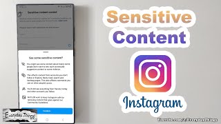 How to See Sensitive Content on Instagram App - Simple Tutorial