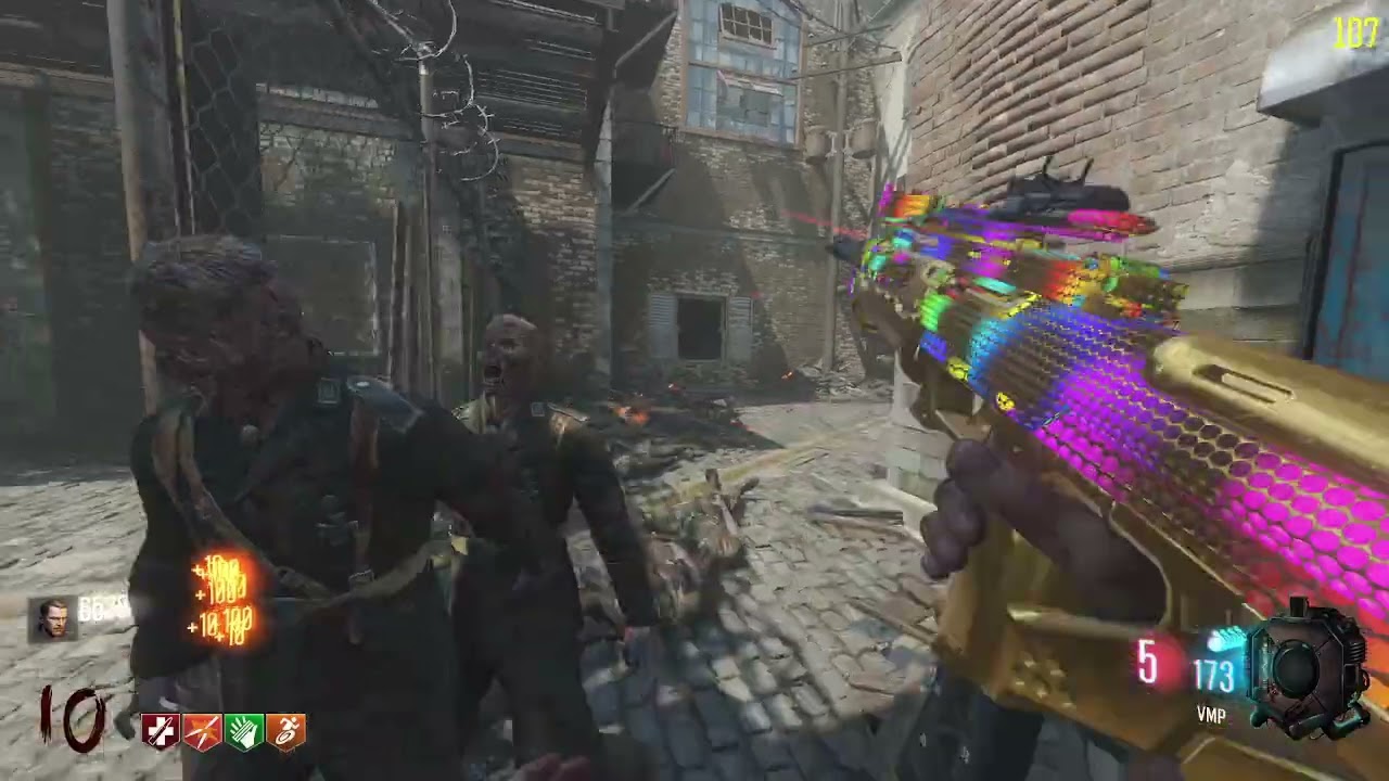 1 box hit and 1 wall weapon on all treyarch maps (Bo3 kino)