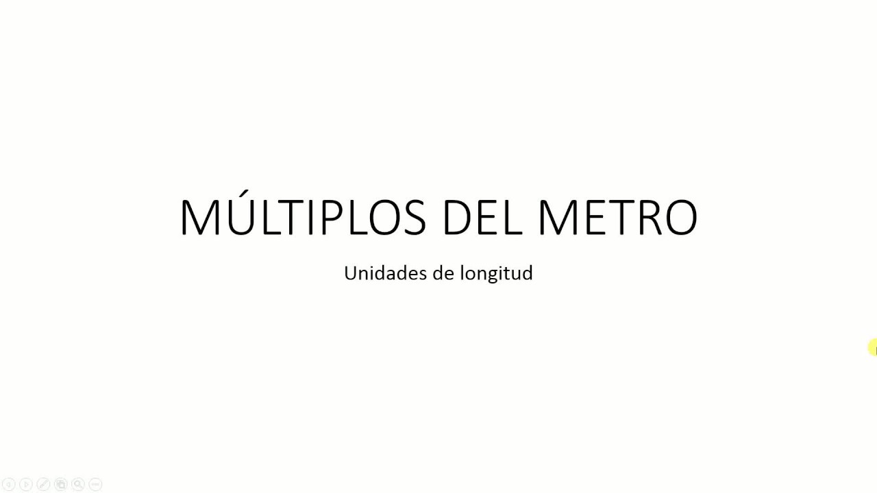 MULTIPLOS DEL METRO - YouTube