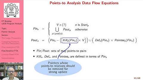 Lecture 13: Flow-Sensitive Points-to Analysis (Part B)