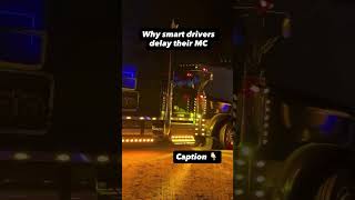 Smart drivers delay their MC until cash flow and broker access are in place.