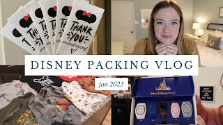 Disney World Packing Vlog | 2023