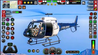 米国警察ヘリコプター追跡シミュレーター3D Androidゲームプレイ screenshot 4