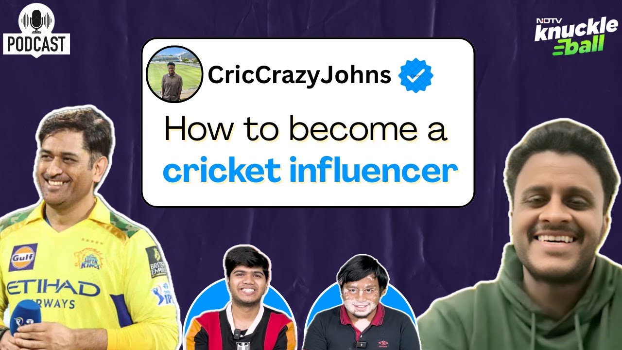 rewrite this title How to become a Cricket Influencer, CSK & MS Dhoni | CricCrazyJohns | Johns Benny | Cricket Podcast rewrite this title How to become a Cricket Influencer, CSK & MS Dhoni | CricCrazyJohns | Johns Benny | Cricket Podcast
