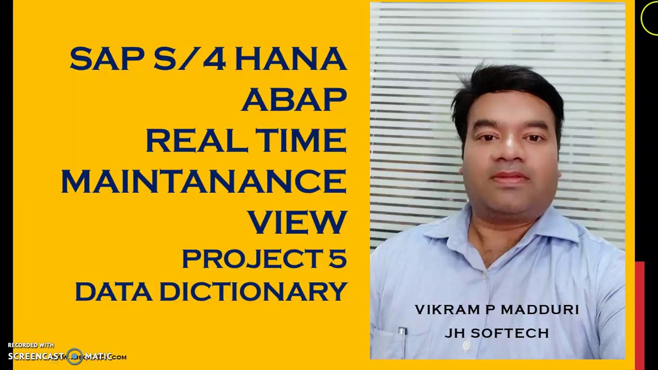 #16 SAP S/4 HANA ABAP Project 5