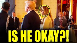Watch MELANIA’S FACE as Visibly ILL TRUMP Sounds LIKE HELL!