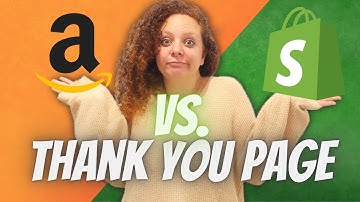 Amazon vs. Shopify: Thank You Page Optimization