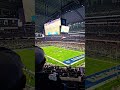 Sad Eagles fan after fumble 1st drive of 2nd half vs Cowboys