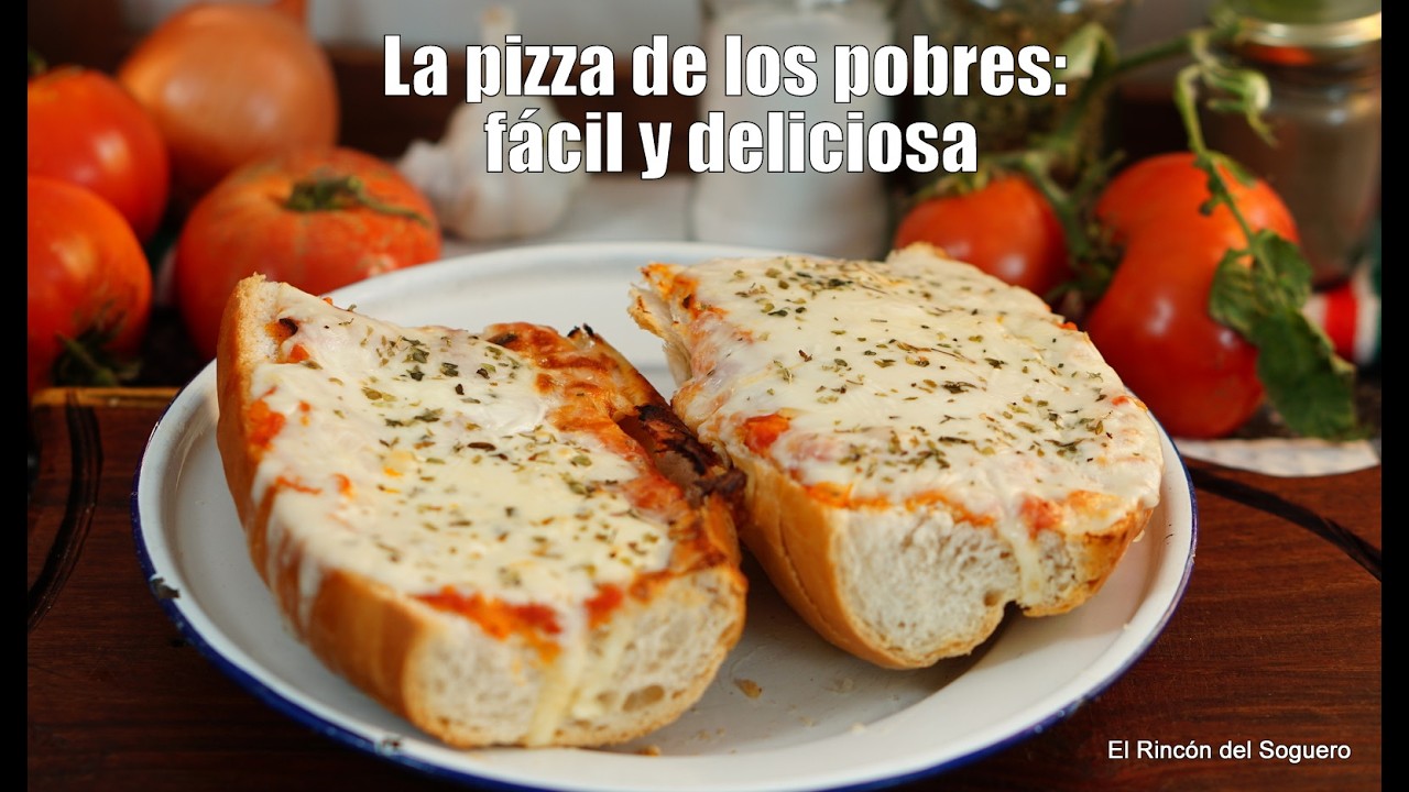 Receta de tiempos difíciles: Pizzetas con Pan de ayer y mucho corazón ❤️🍽️😊  #RecetasConHistoria