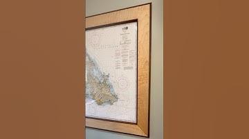 Making a Custom Frame from Curly Maple