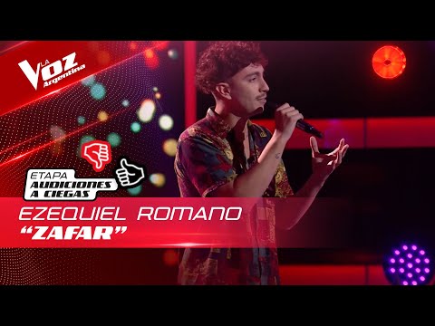 Ezequiel Romano - “Zafar” - Audiciones a Ciegas - La Voz Argentina 2022