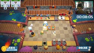Overcooked 2 100% Speedrun 3:23:33 (Former WR) World Record (2 Player) screenshot 5
