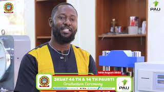 Stanley Stevens: A Journey of Commitment and Engineering Excellence | JKUATPAUGrad2026
