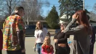 Heart transplant recipient meets family of organ donor