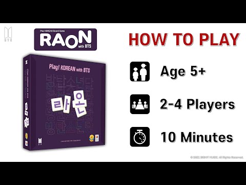 Raon with BTS - How to Play
