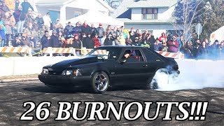 CRAZY Burnout Contest - Jake Forsman Memorial Car Show & Burnout Contest - Part 2