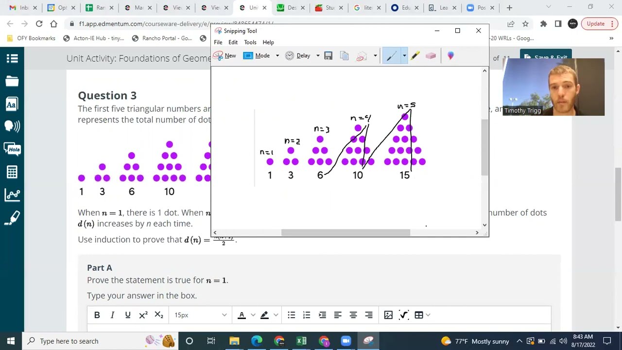 Edmentum Geometry Unit1 Activity: Foundations of Geometry - YouTube