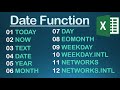 Excel in Hindi- How to use Date Function in Excel #SkrLearningPoint