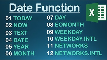 Excel in Hindi- How to use Date Function in Excel #SkrLearningPoint