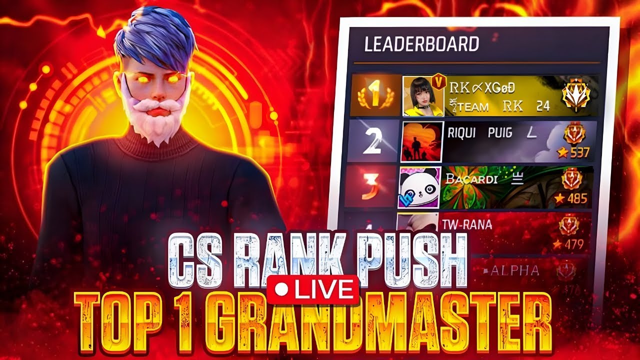 CS AND BR RANK PUSH with subscribers Telugu live stream free fire max ...
