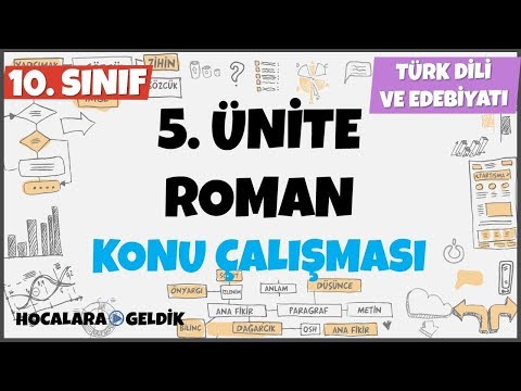 Roman, 10. Sınıf Türk Dili ve Edebiyatı