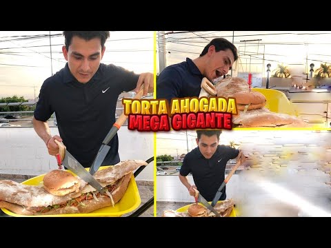 PREPARANDO TORTA AHOGADA GIGANTE / JOSUE LA DUDA