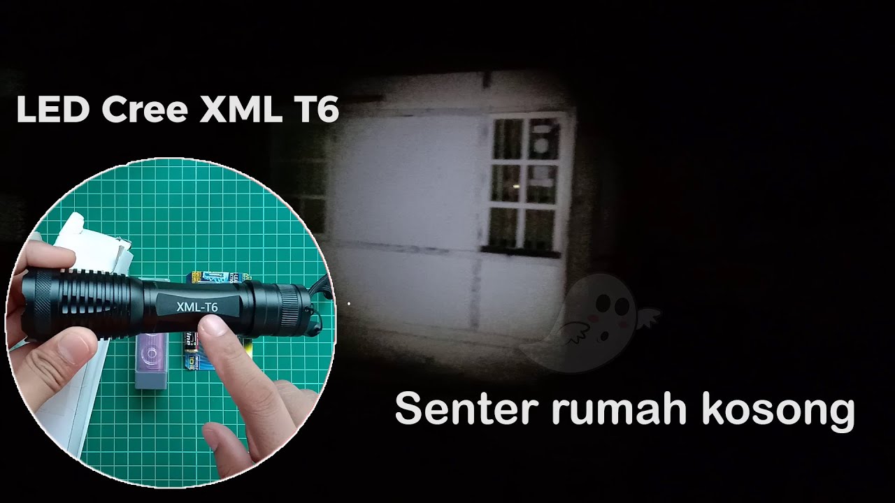 Review Senter Super Terang Tactical Zoom LED Cree XM-L T6 Max 8000L F18