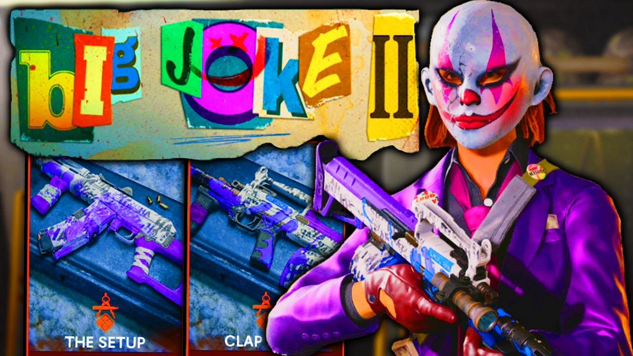 The *NEW* Tracer Pack Big Joke II Bundle in Cold War & Warzone