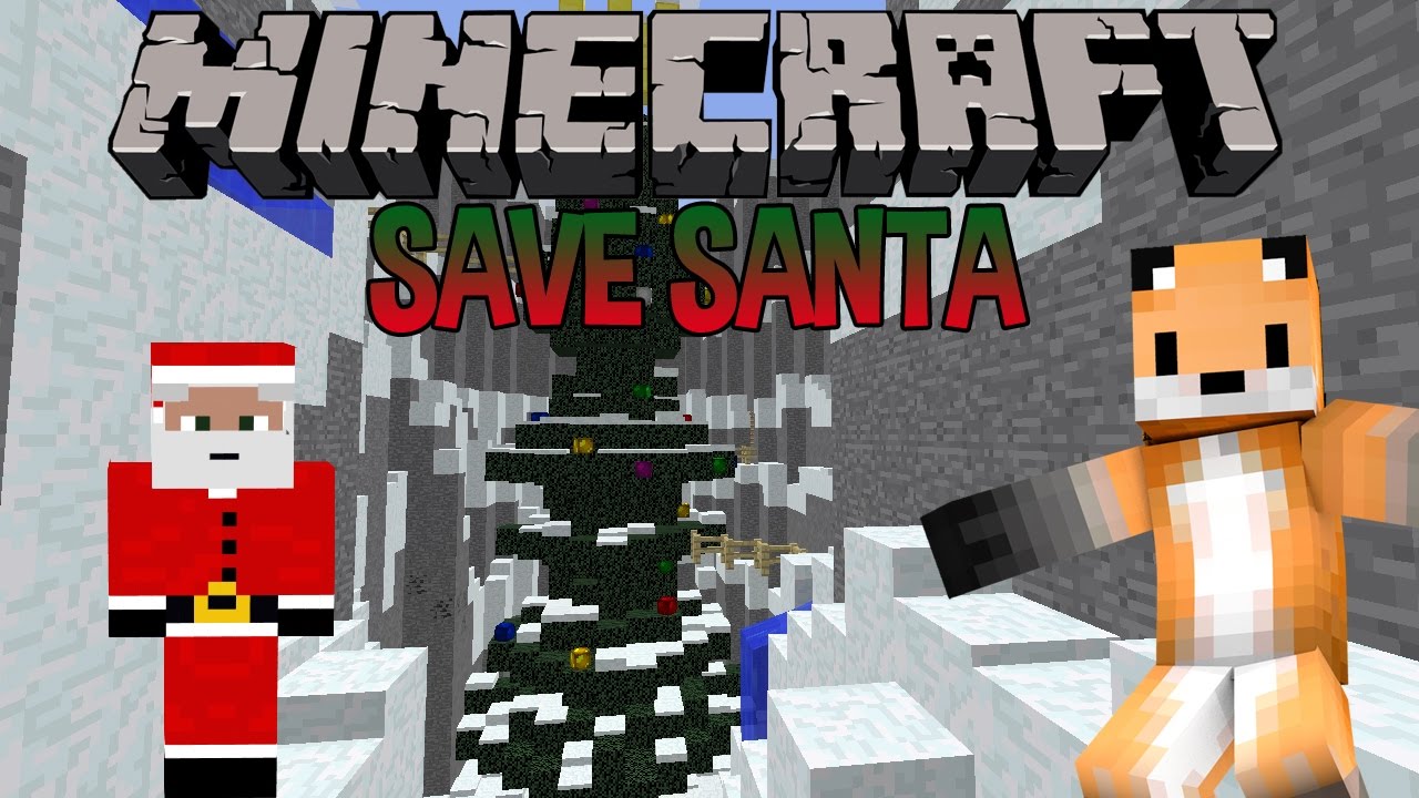 WE HAVE TO SAVE SANTA - Minecraft Adventure Map - Save Santa - YouTube