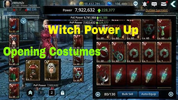 Darkness Rises Tips and Tricks: Witch Power Up & Opening Costumes