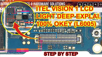 Itel Vision 1 (L6005) Display Light solution 100% clare explain step by step