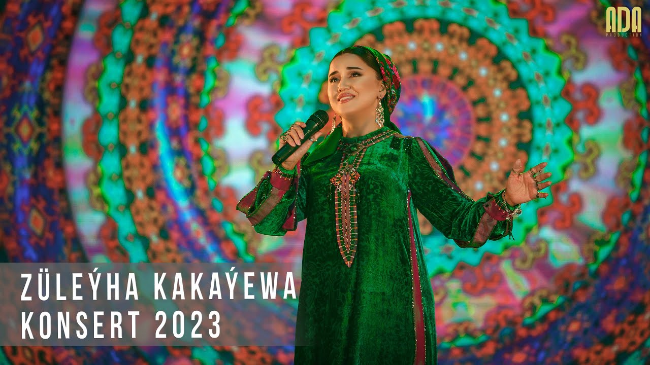 Zleha Kakaewa   KONSERT 2023  rustemhally  turkmenistan