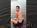 Ele não deveria ter levado seu cachorro para um mergulho no lago 😨 #viral #curiosidades #pets