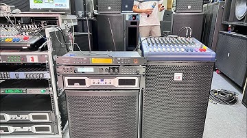 Dàn âm thanh sự kiện nho nhỏ _ loa hoả tiễn 40 ruby về sóc trăng