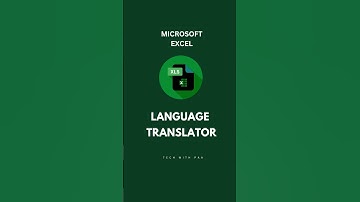 excel tips language translator