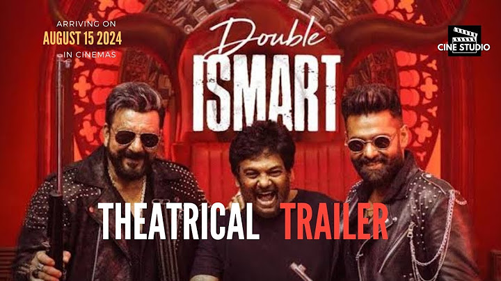 Double Ismart TRAILER (Telugu) |Ram Pothineni|Puri Jagannadh|Sanjay Dutt|Charmi|
