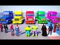 TEAM Super-heróis TRUCKS Racing Challenge Equipe Homem Aranha Hulk homem morcego homem de Ferro-GTA5