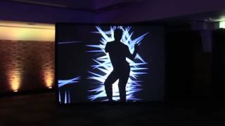 Digital Box - Interactive Mapping Wall & Shadow Box Installation - Fluid Wall
