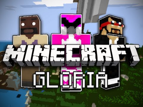 Minecraft: Gloria w/ Mark and Nick Part 1 - Shipwrecked