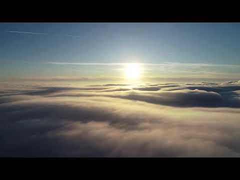 Sun Surfing Clouds At Statiunea Horezu Valcea Romania 