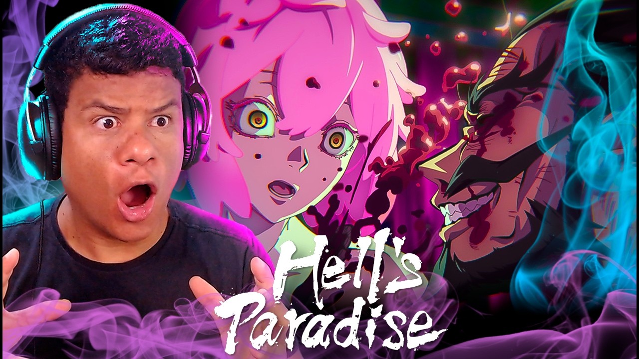 A FUSÃO MAIS ABSURDA DOS GURUS! | Hell's Paradise Episodio 21 REACT!!