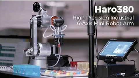HARO380: High Precision Industrial 6-Axis Mini Robot Arm