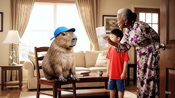 Cách Capy cùng anh giải nhiệt mùa nóng Và Cái Kết Bất Ngờ #capybara