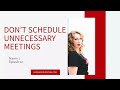 Don’t Schedule a Meeting, Do This Instead