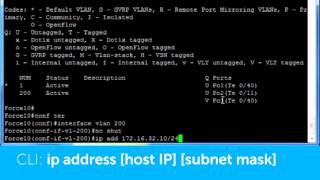 Dell Networking™ S5000: Configuring an interface or VLAN for L3 routing