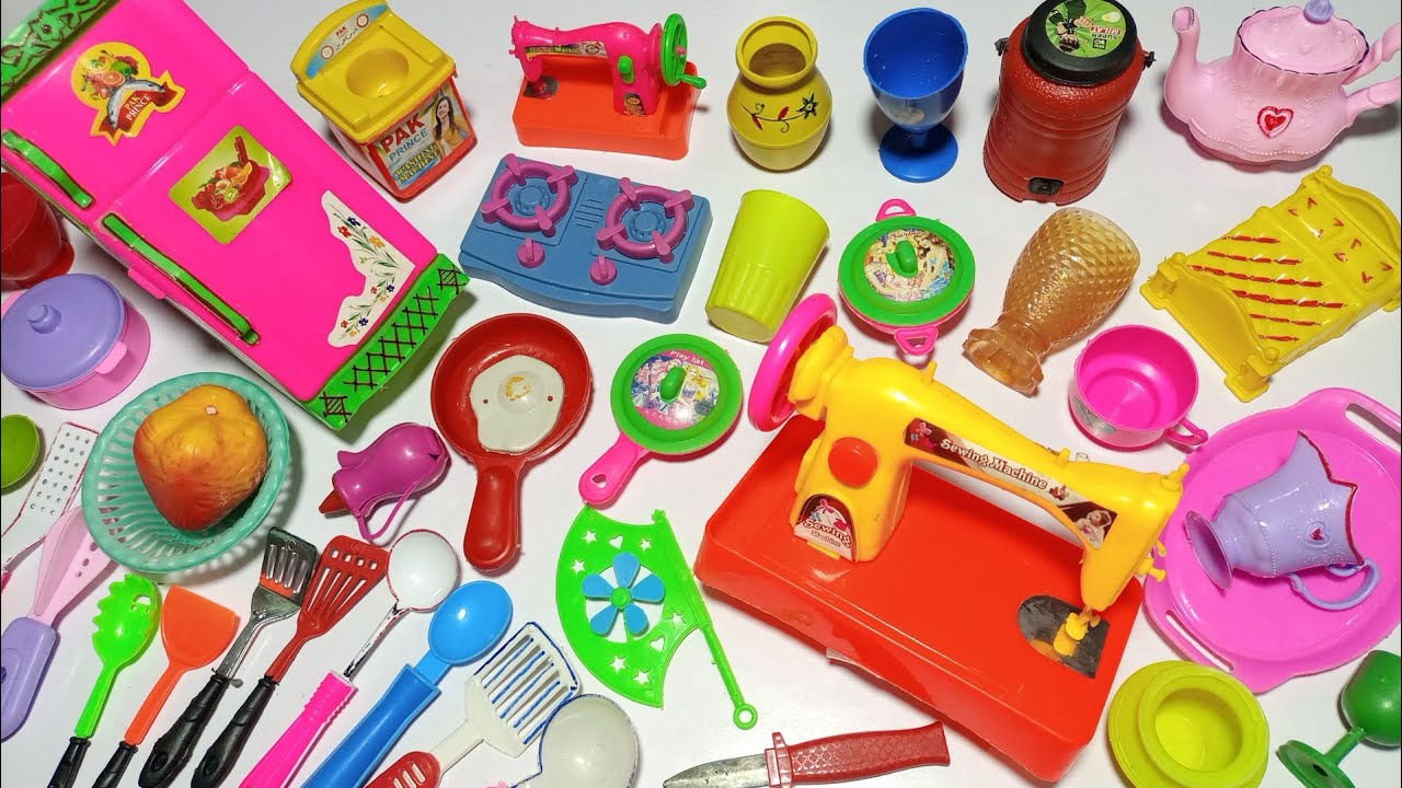 Diy Miniature toys Unboxing Mini Kitchen Set hello kitty kitchen set