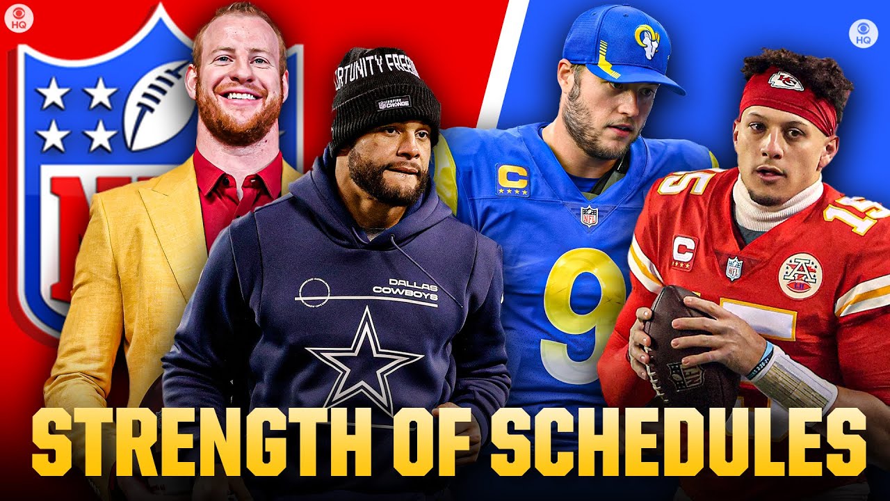 2022 NFL Schedule Release STRENGTHS of Schedules ALL Teams CBS Sports HQ