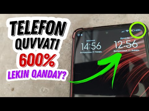 Telefon QUVVATI 600%