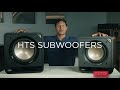 Polk audio  introducing hts lineup of 10 inch and 12 inch subwoofersaudiomaxx india